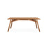 Mesa de Jantar Unique – mesa com tampo em lâmina natural e base em MDF