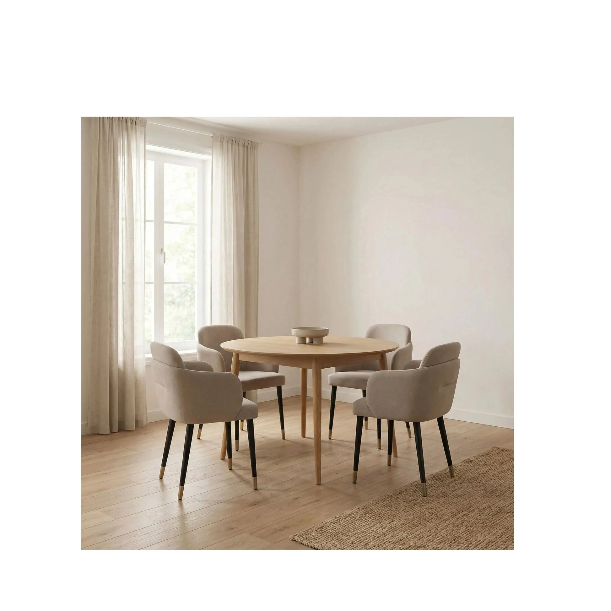 Cadeira Milano – cadeira de jantar com design urbano contemporâneo