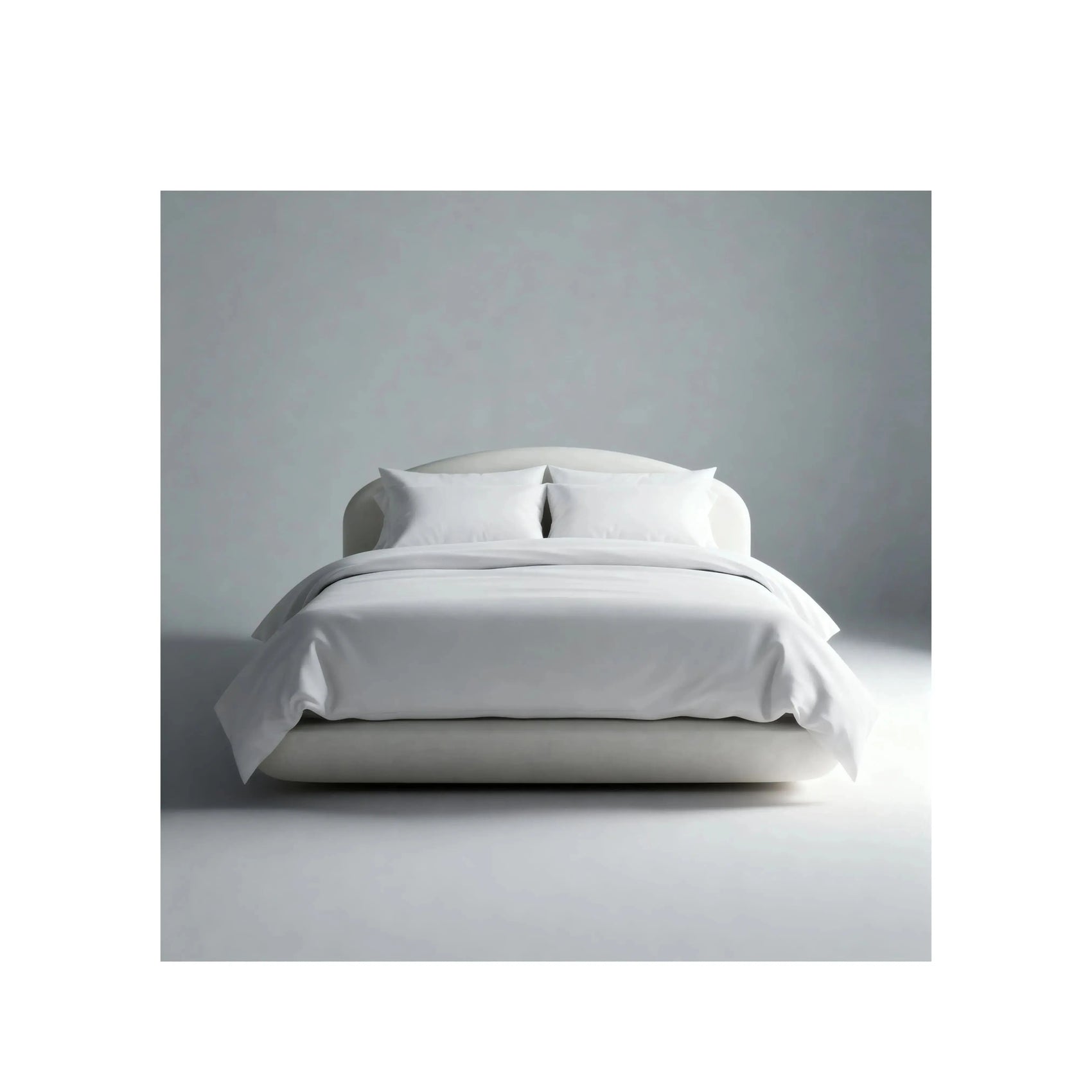Cama Milos – cama estofada com estrado bipartido e design exclusivo