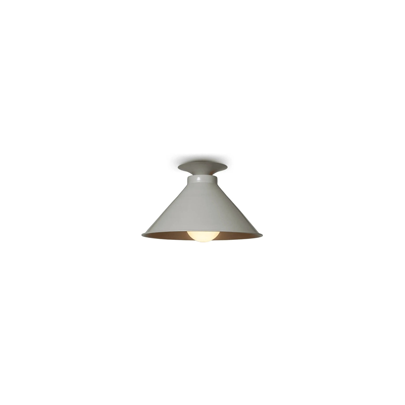 Plafon Foco 37 cm – plafon redondo com design contemporâneo e acabamento metálico