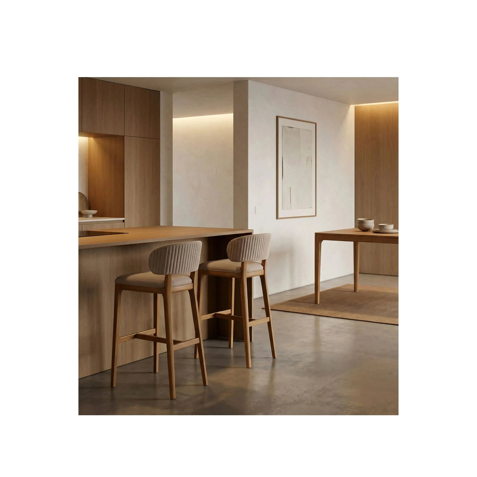 Banqueta Orion – banqueta ergonômica com design robusto e elegante
