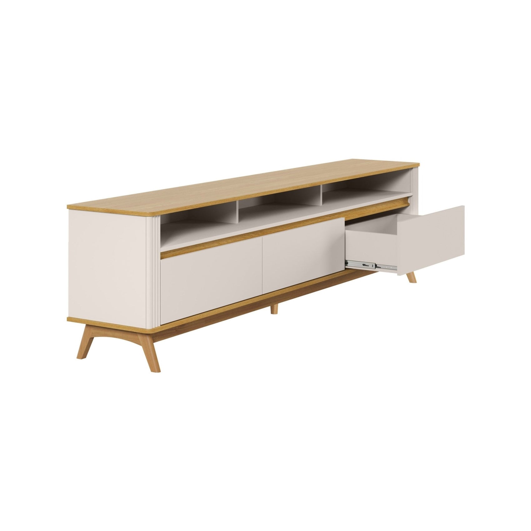 Rack Rack Peônia 3 Gavetas Horizon Interiores