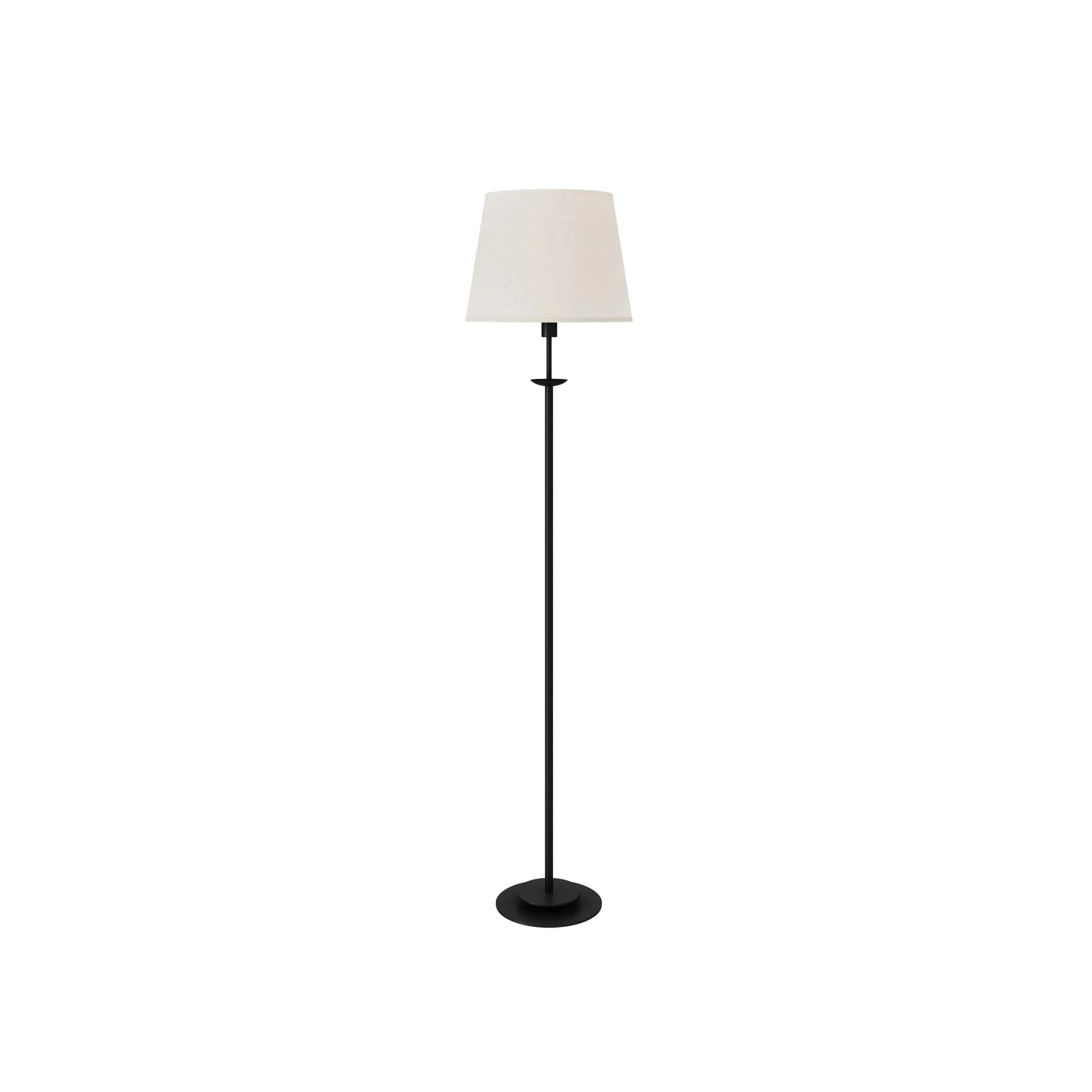 Luminária de Piso Riviera – luminária de chão com cúpula redonda e design francês elegante