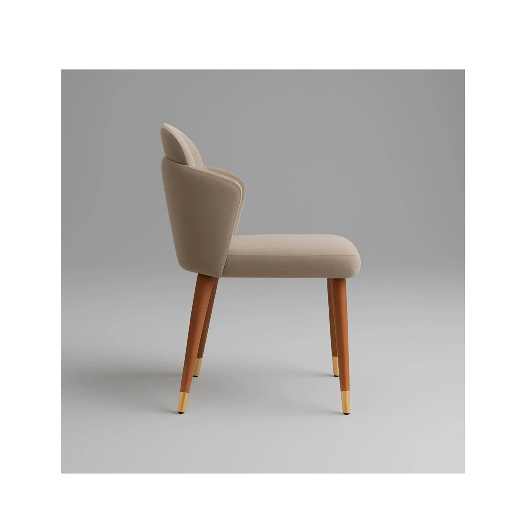 Cadeira Savona – cadeira de jantar com design minimalista e elegância mediterrânea