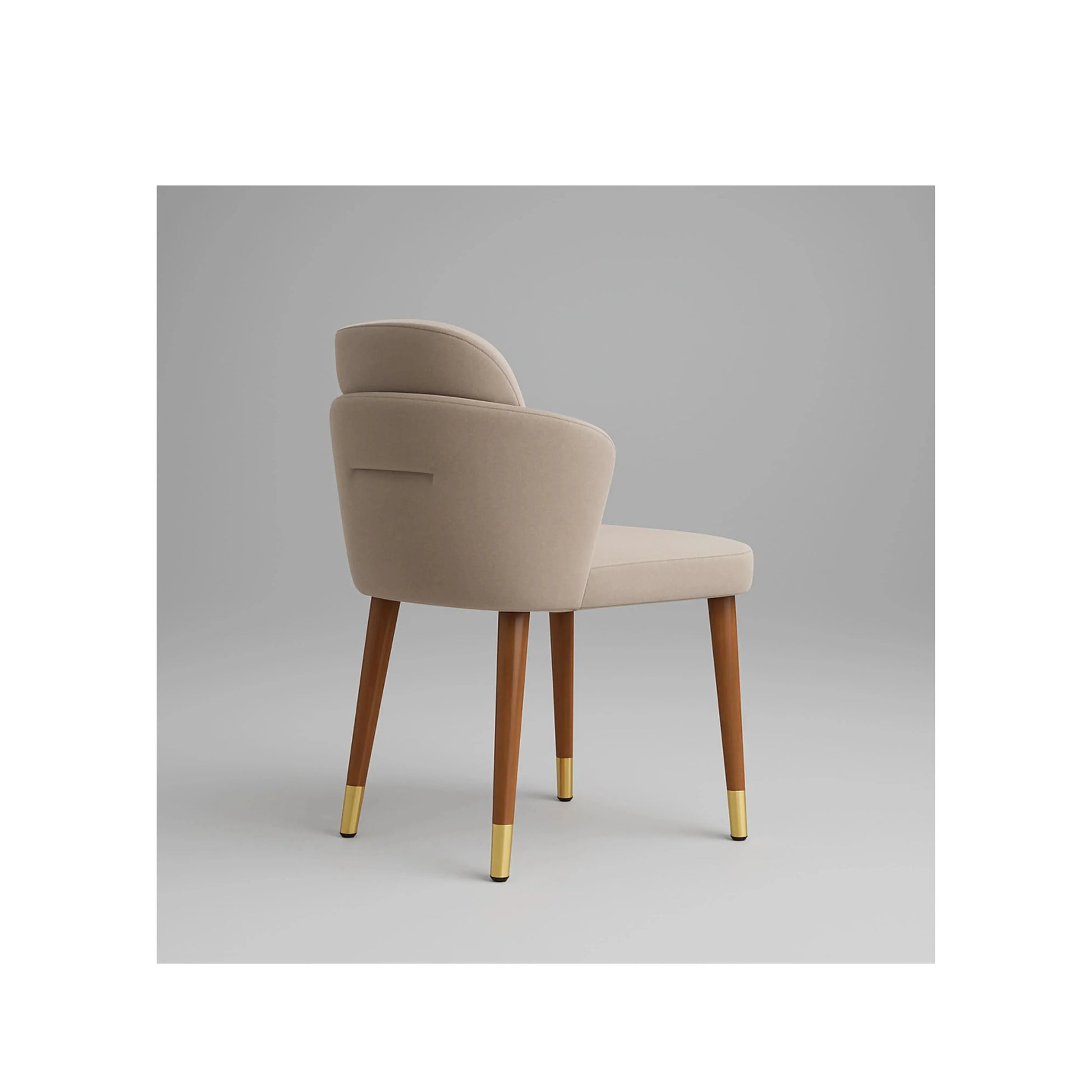 Cadeira Savona – cadeira de jantar com design minimalista e elegância mediterrânea