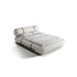 Cama Sheep – cama estofada com design orgânico e cantos arredondados