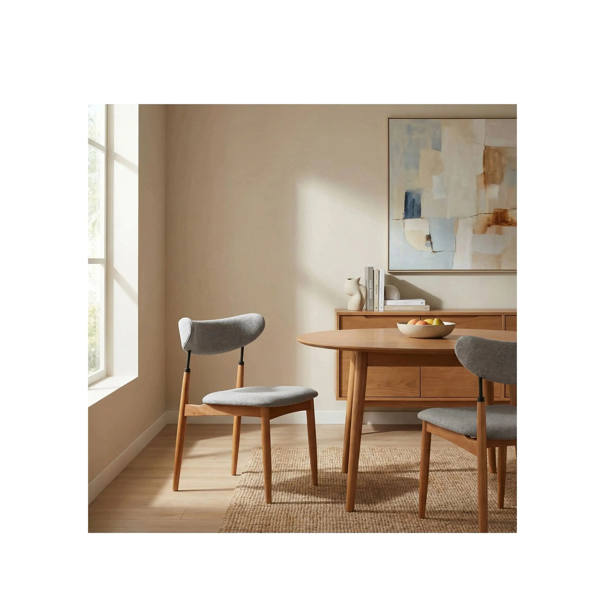 Cadeira Sielo – cadeira de jantar contemporânea com design elegante