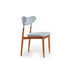 Cadeira Sielo – cadeira de jantar contemporânea com design elegante