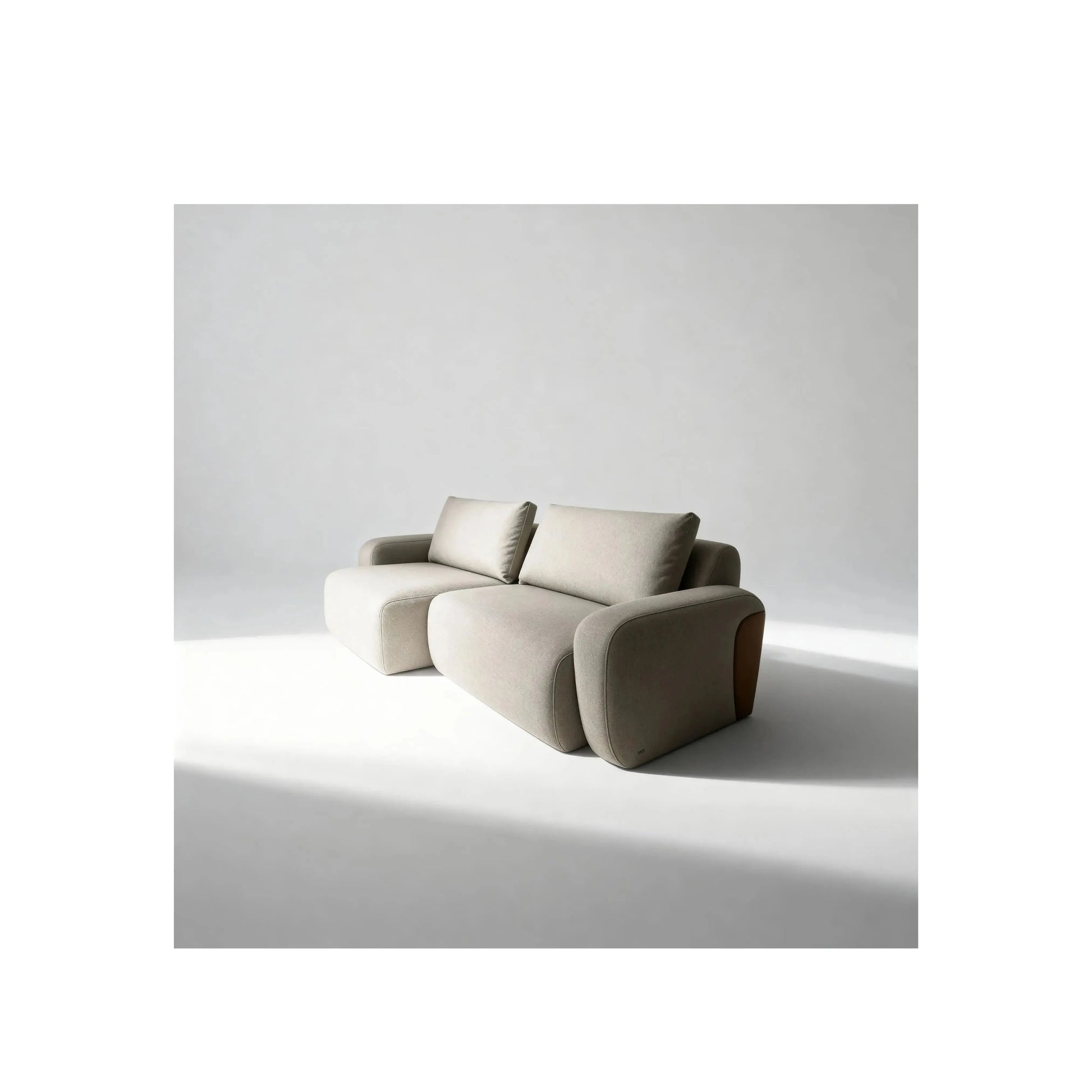 Sofá Cama Siena – sofá cama com design elegante e sistema de abertura por trilhos de aço