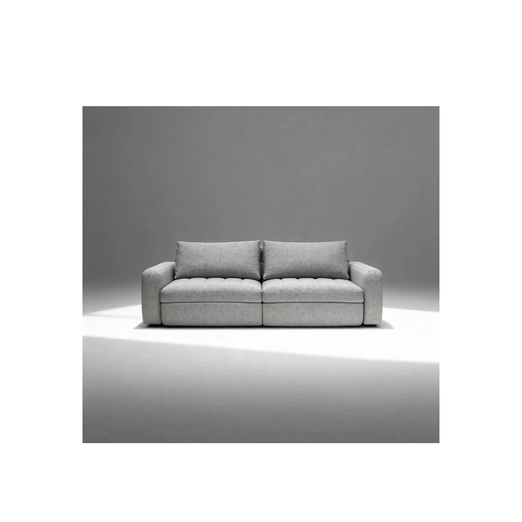 Sofá Cama Siena – sofá cama com design elegante e sistema de abertura por trilhos de aço