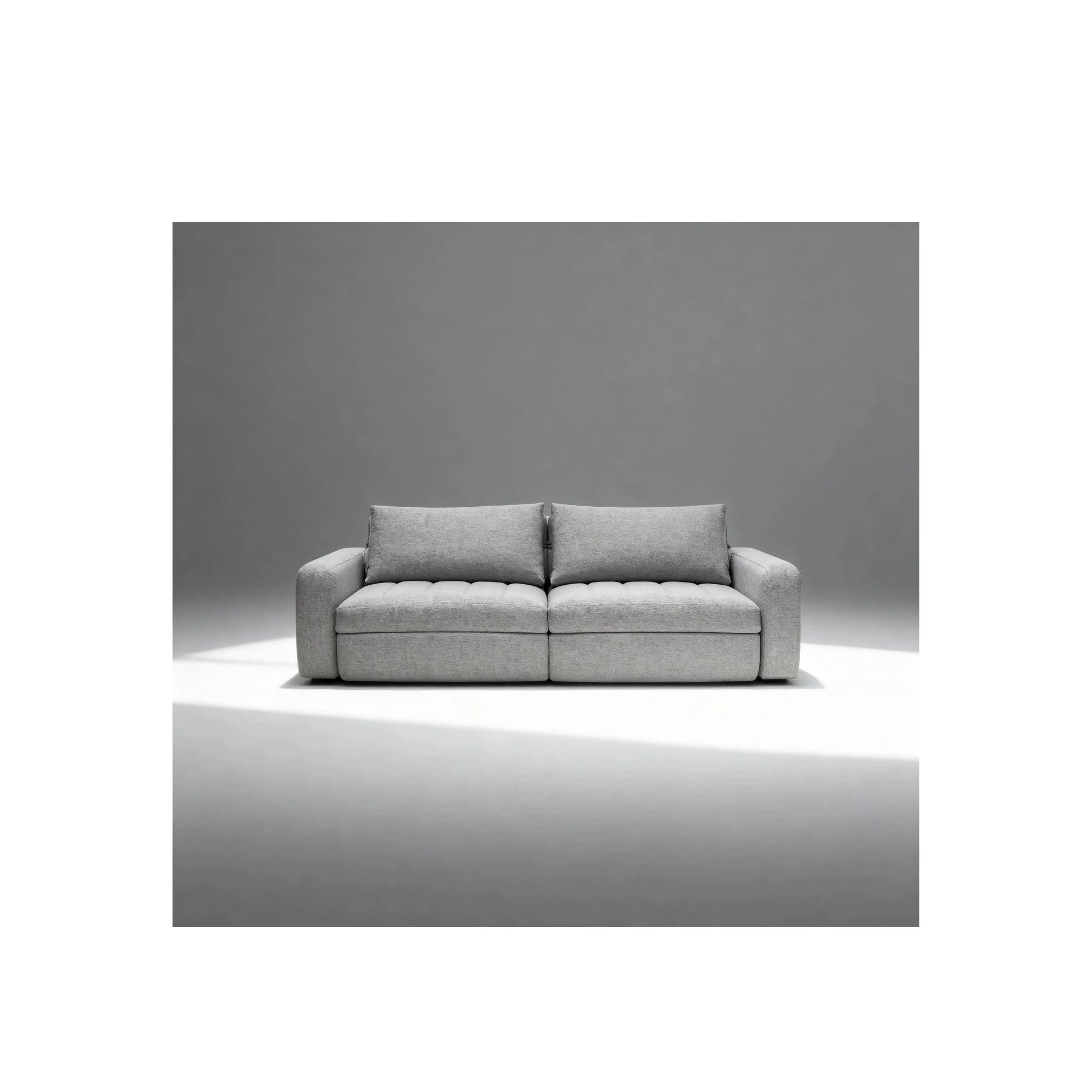 Sofá Cama Siena – sofá cama com design elegante e sistema de abertura por trilhos de aço