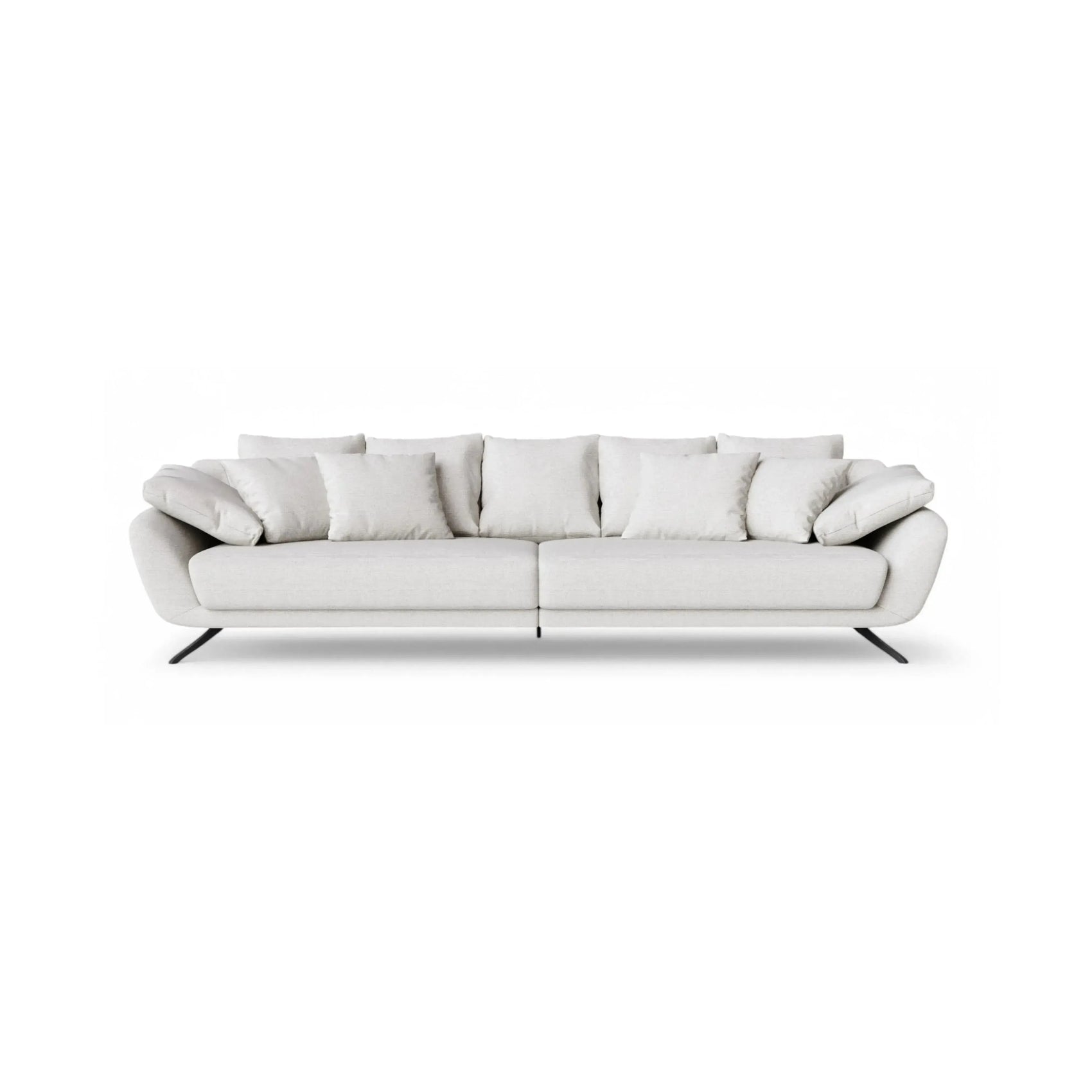 Sofá Living Solis – sofá com design minimalista e linhas retas elegantes