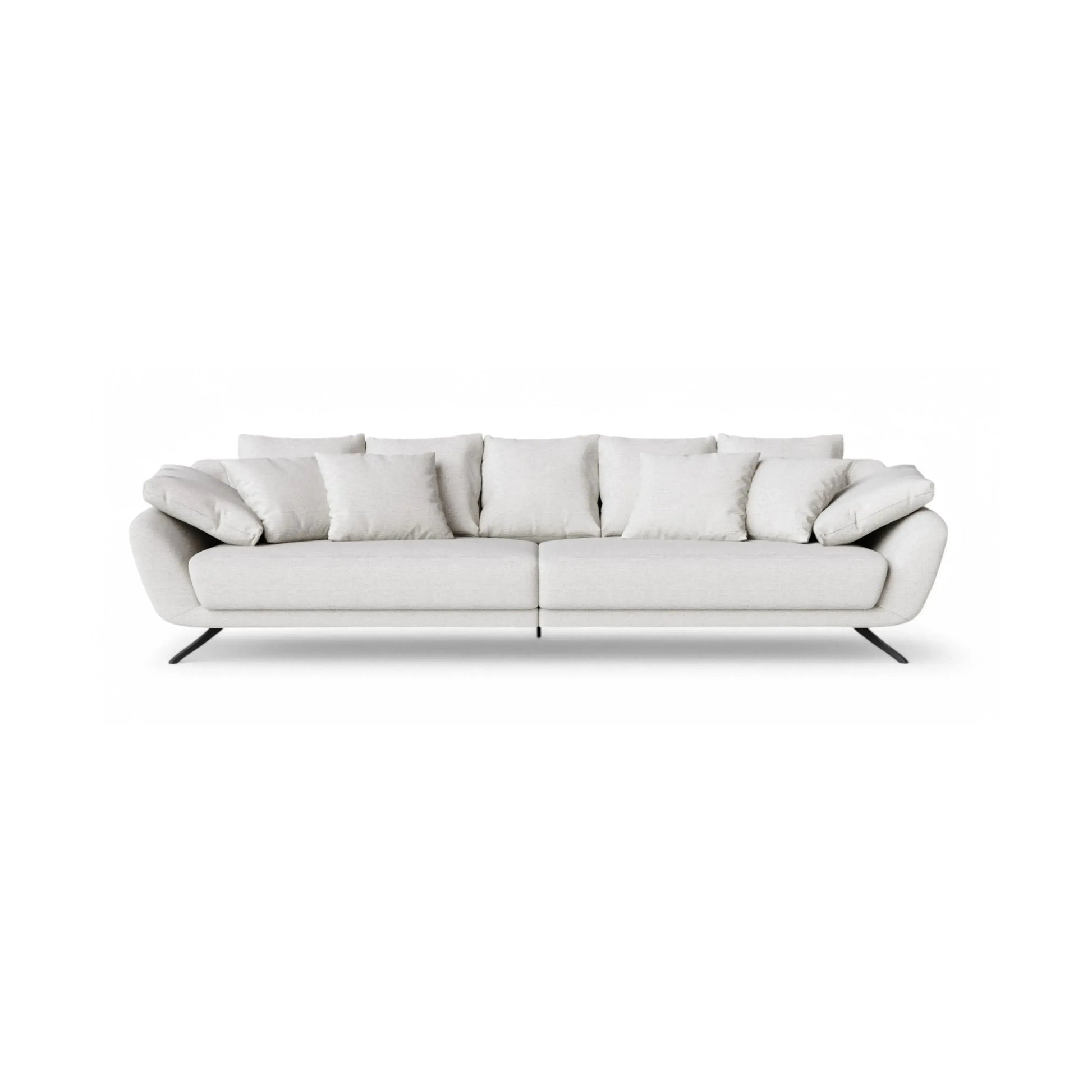 Sofá Living Solis – sofá com design minimalista e linhas retas elegantes