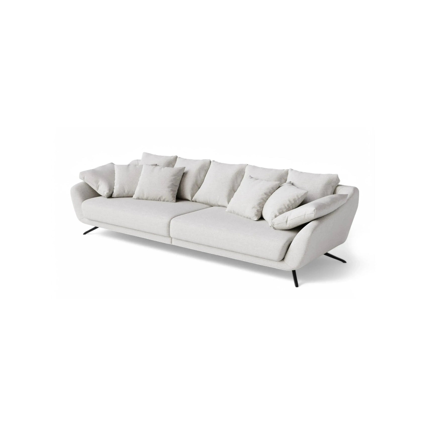 Sofá Living Solis – sofá com design minimalista e linhas retas elegantes