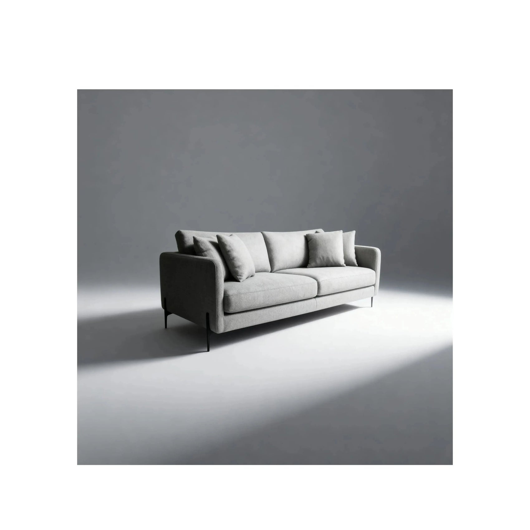 Sofá Splendore – sofá com assento em percinta de alta resistência e design contemporâneo
