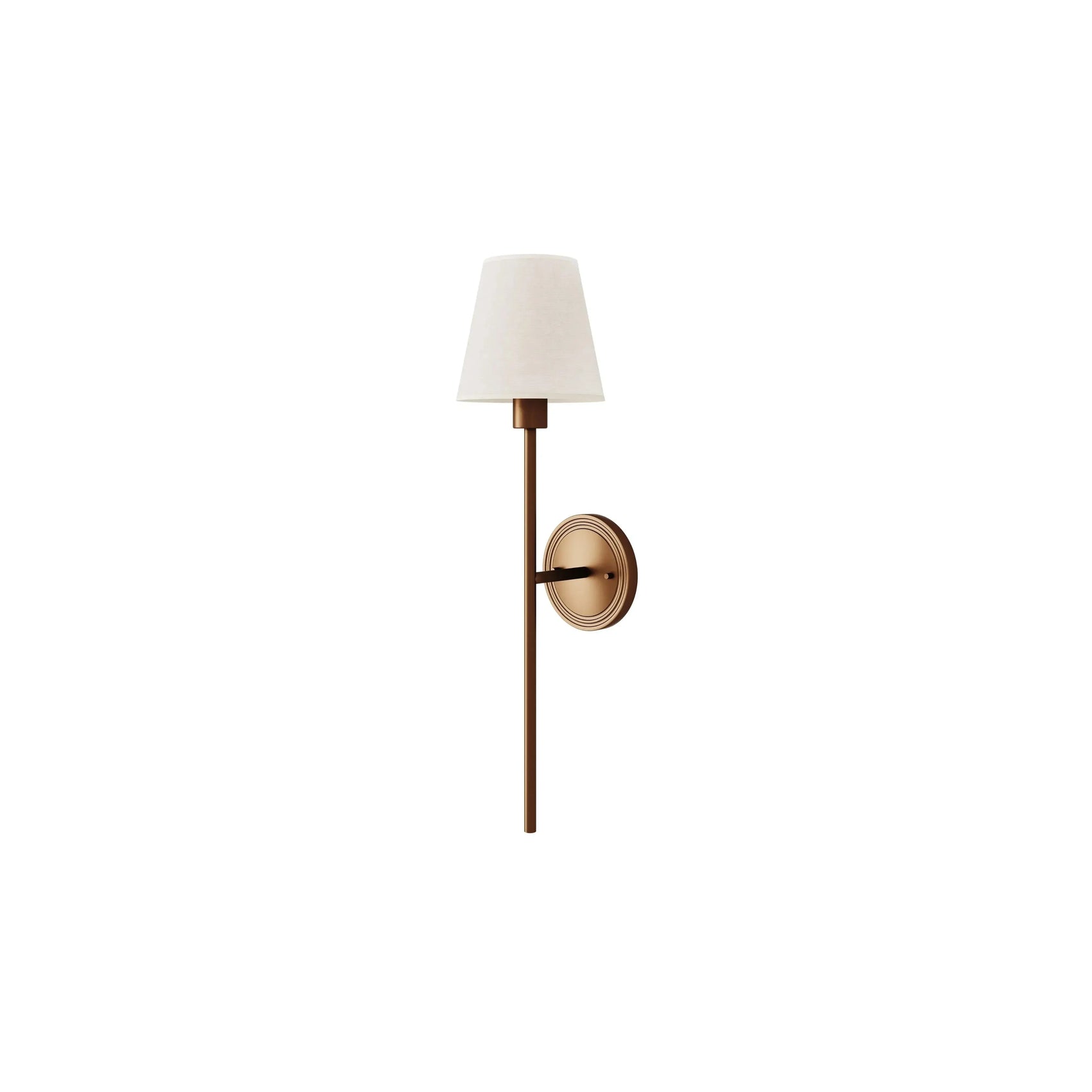 Arandela Tocheiro – arandela de parede com design clássico de tocheiro e acabamento contemporâneo