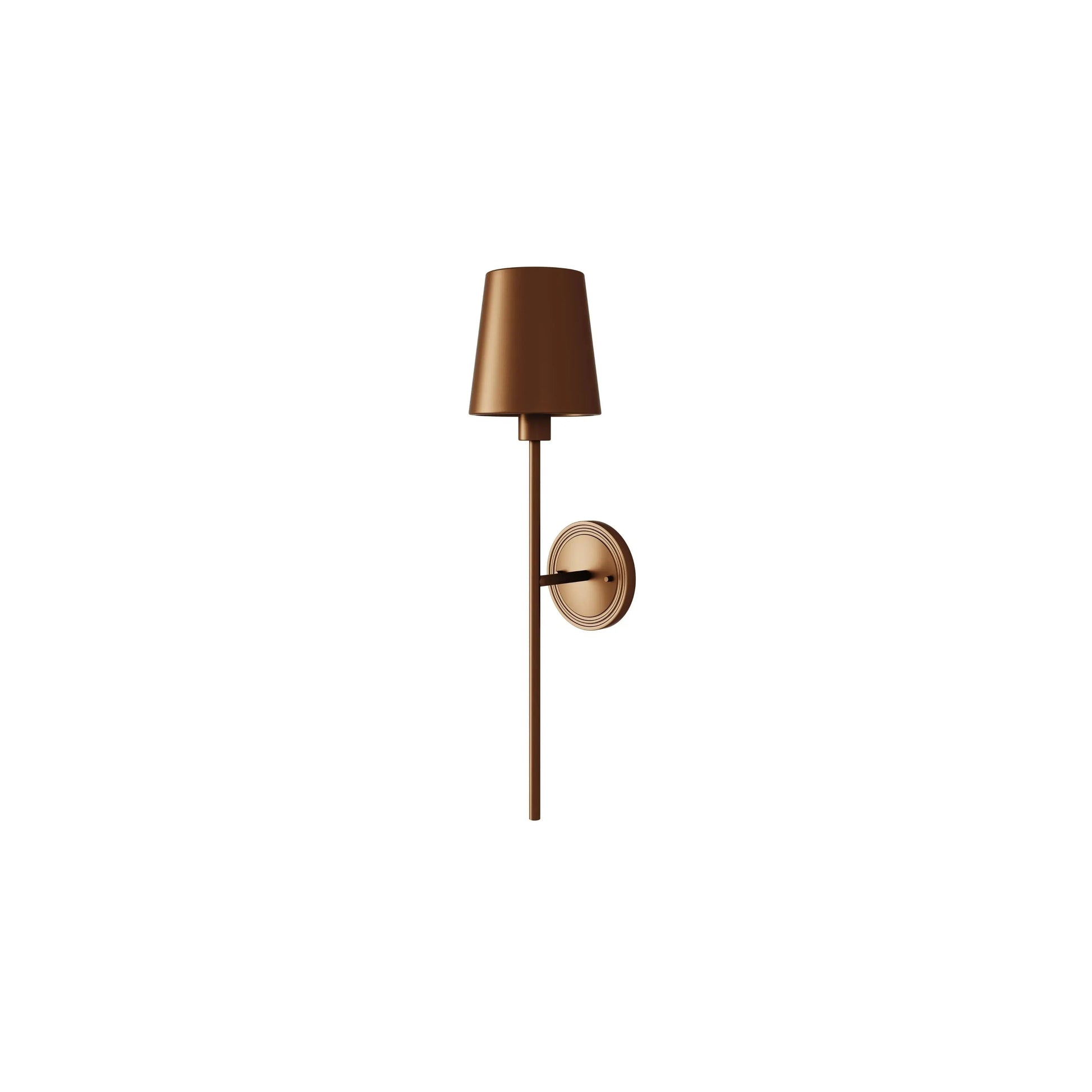 Arandela Tocheiro Cúpula Metal – arandela de parede com design de tocheiro e cúpula em metal