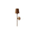 Arandela Tocheiro Cúpula Metal – arandela de parede com design de tocheiro e cúpula em metal