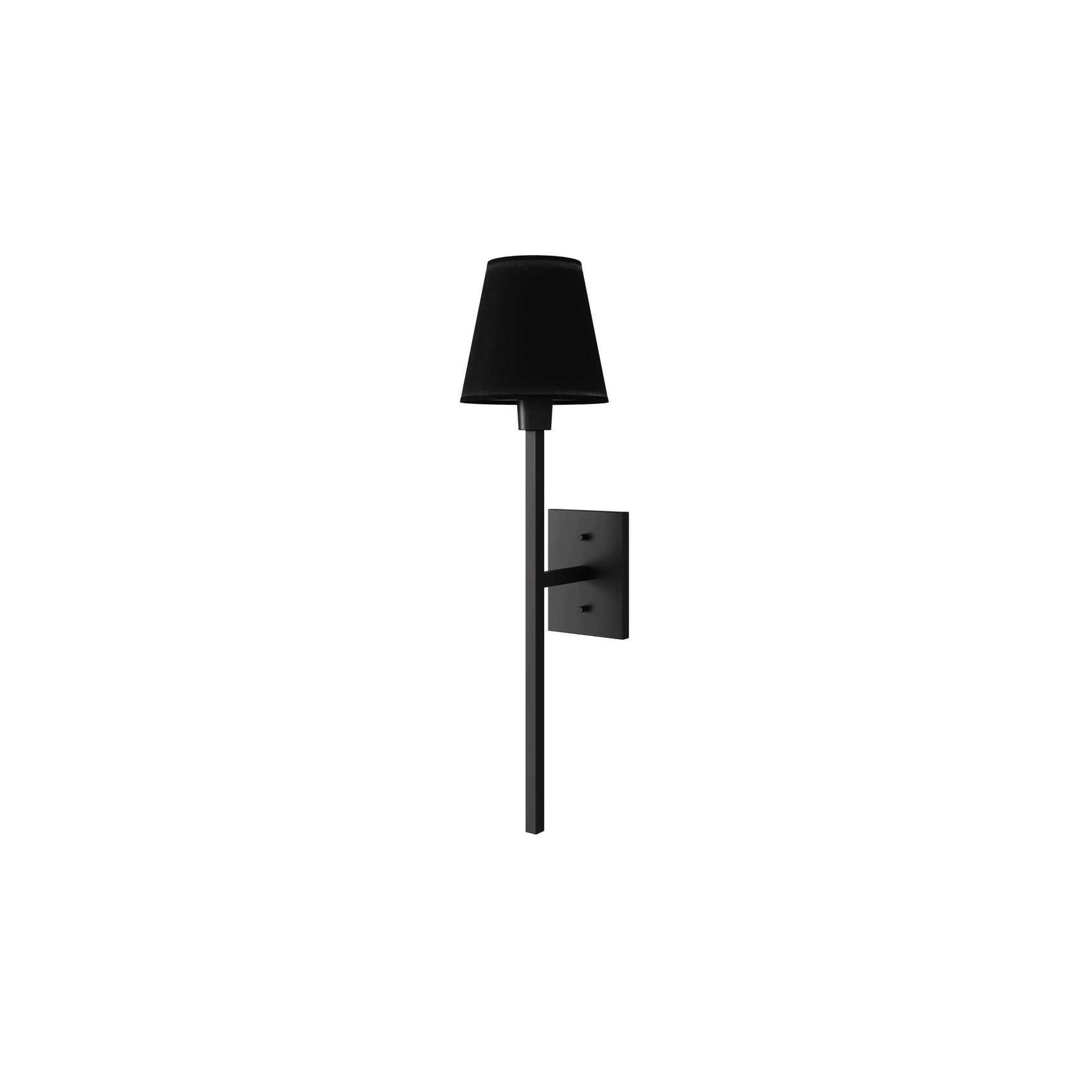 Arandela Tocheiro Quadrada – arandela de parede com design de tocheiro em corpo quadrado