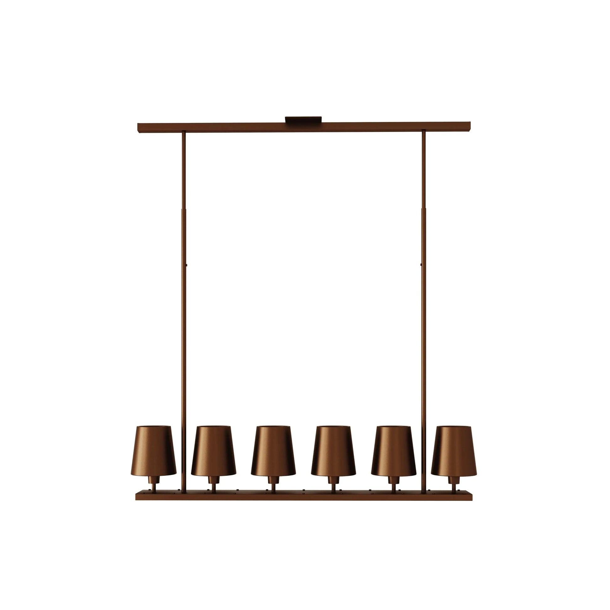 Pendente Tocheiro Cúpula Metal – luminária pendente com design de tocheiro e cúpula metálica