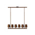 Pendente Tocheiro Cúpula Metal – luminária pendente com design de tocheiro e cúpula metálica