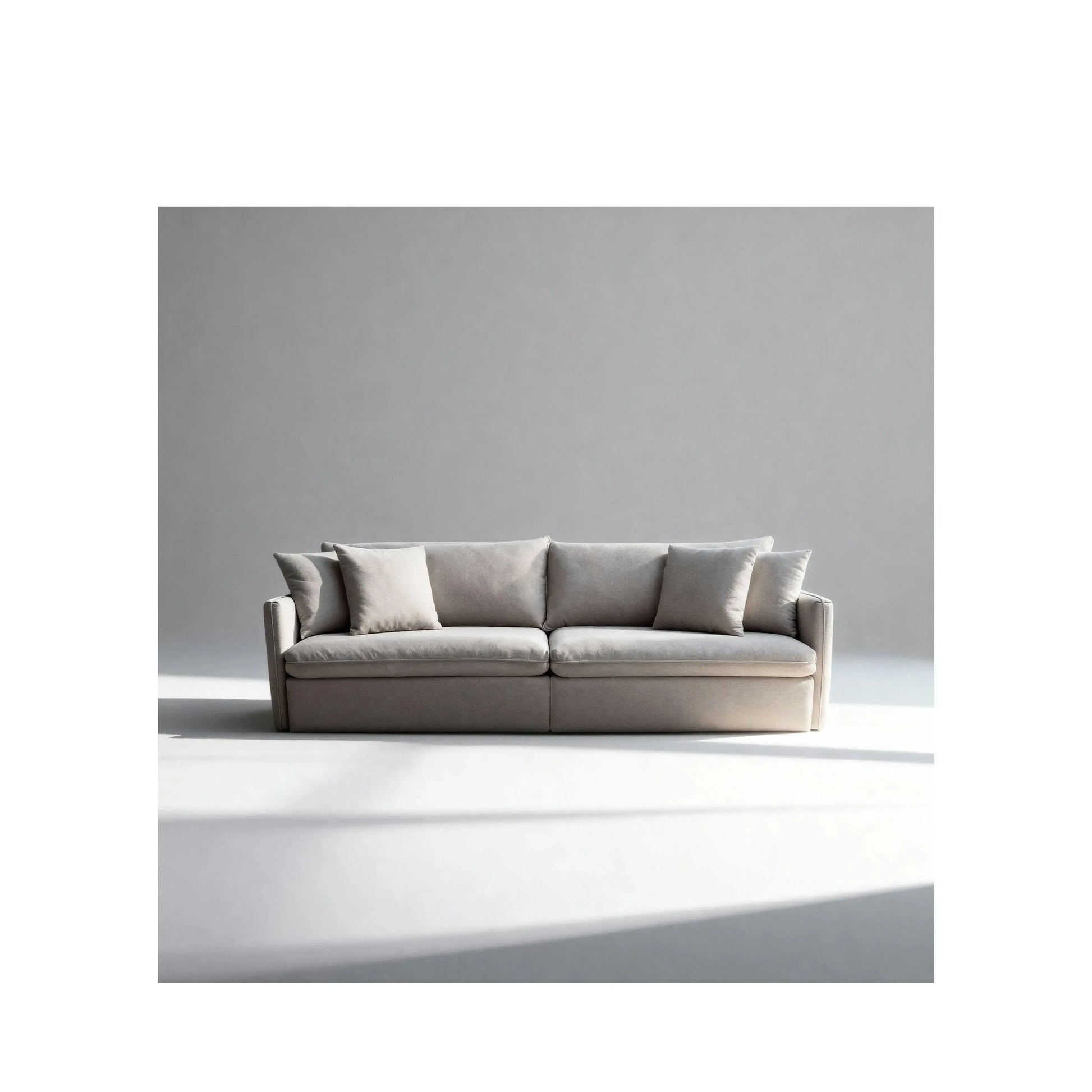 Sofá Vivace – sofá retrátil com estrutura em eucalipto e design contemporâneo elegante