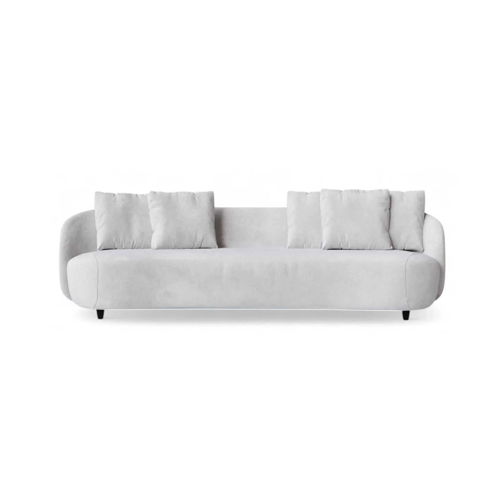 Sofá Living Zeno – sofá de linhas retas e design sofisticado contemporâneo