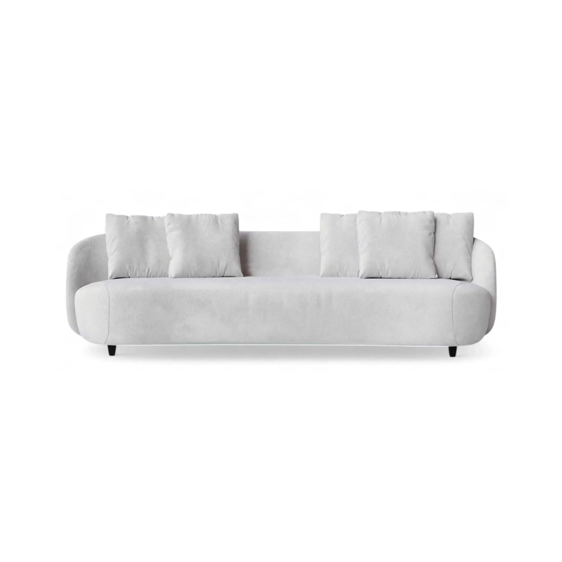 Sofá Living Zeno – sofá de linhas retas e design sofisticado contemporâneo